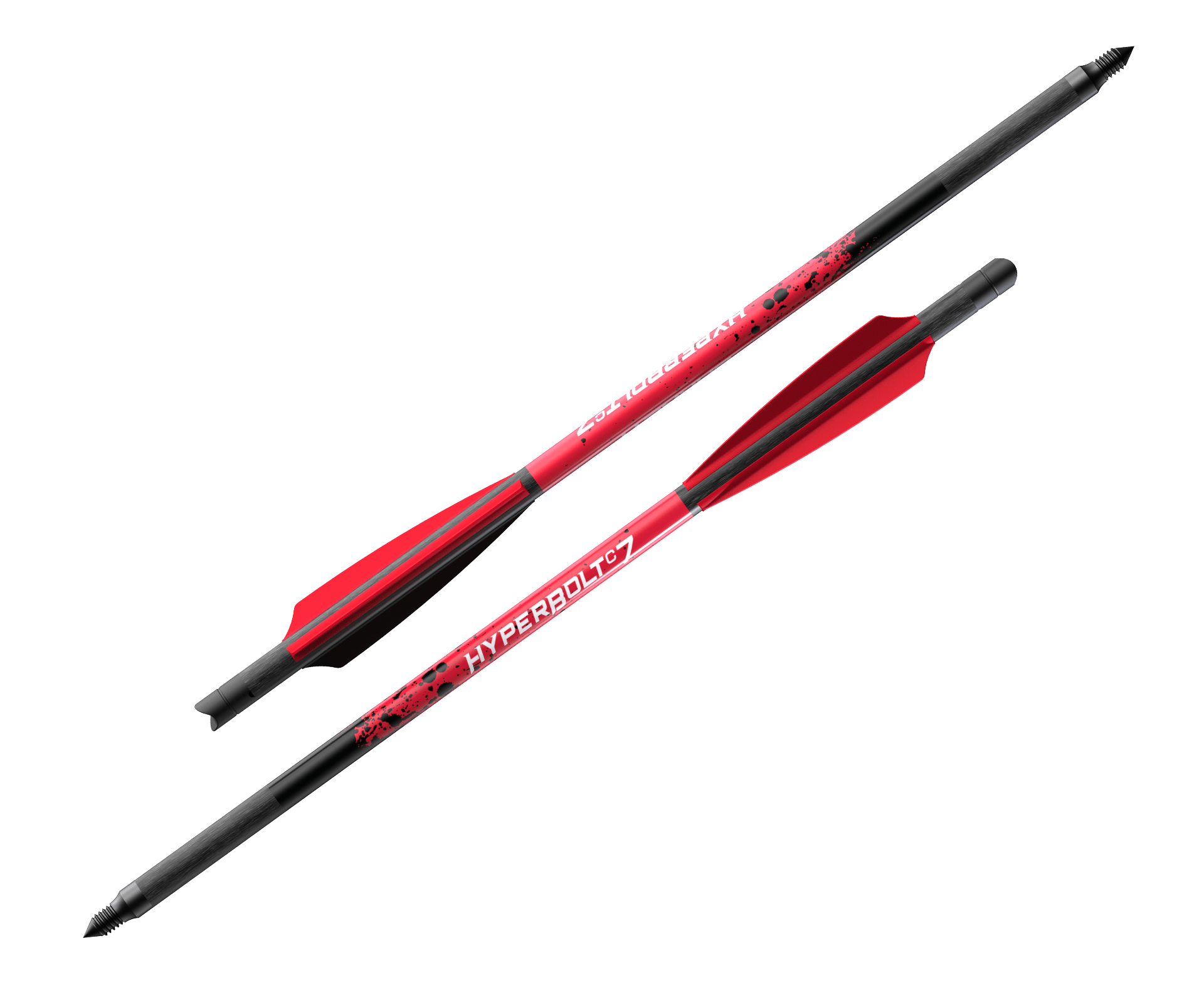 ロッド arrows HYPERBOLT C7 Carbon Arrows - 7 Inch Precision Performance