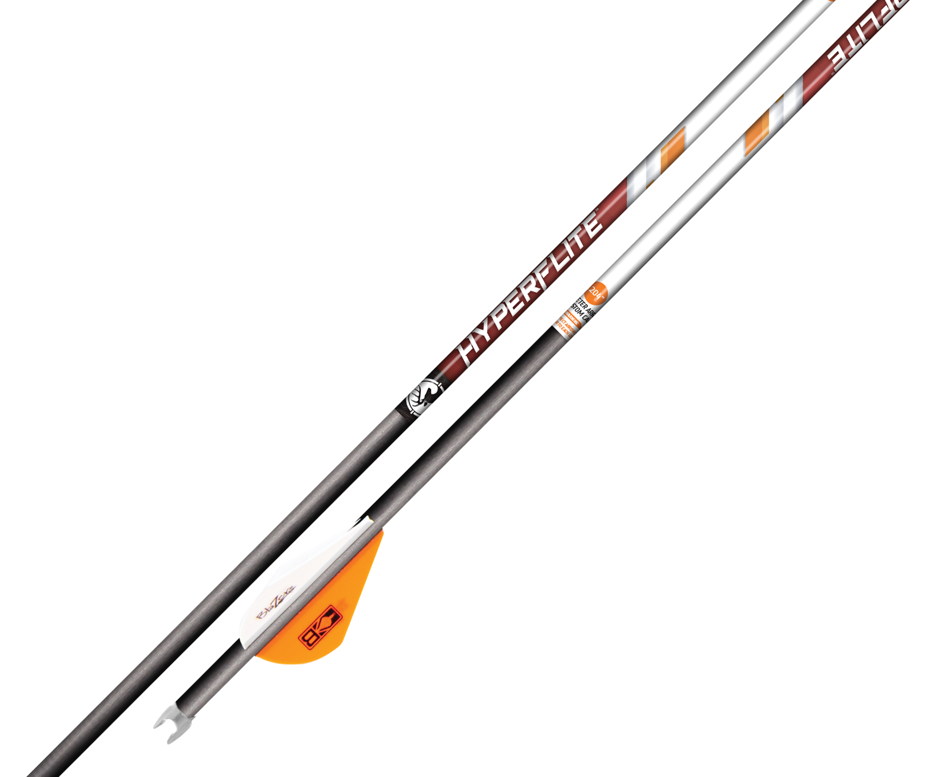 Hyperflite™ 22" Arrow - 3 Pack ORANGE/WHITE