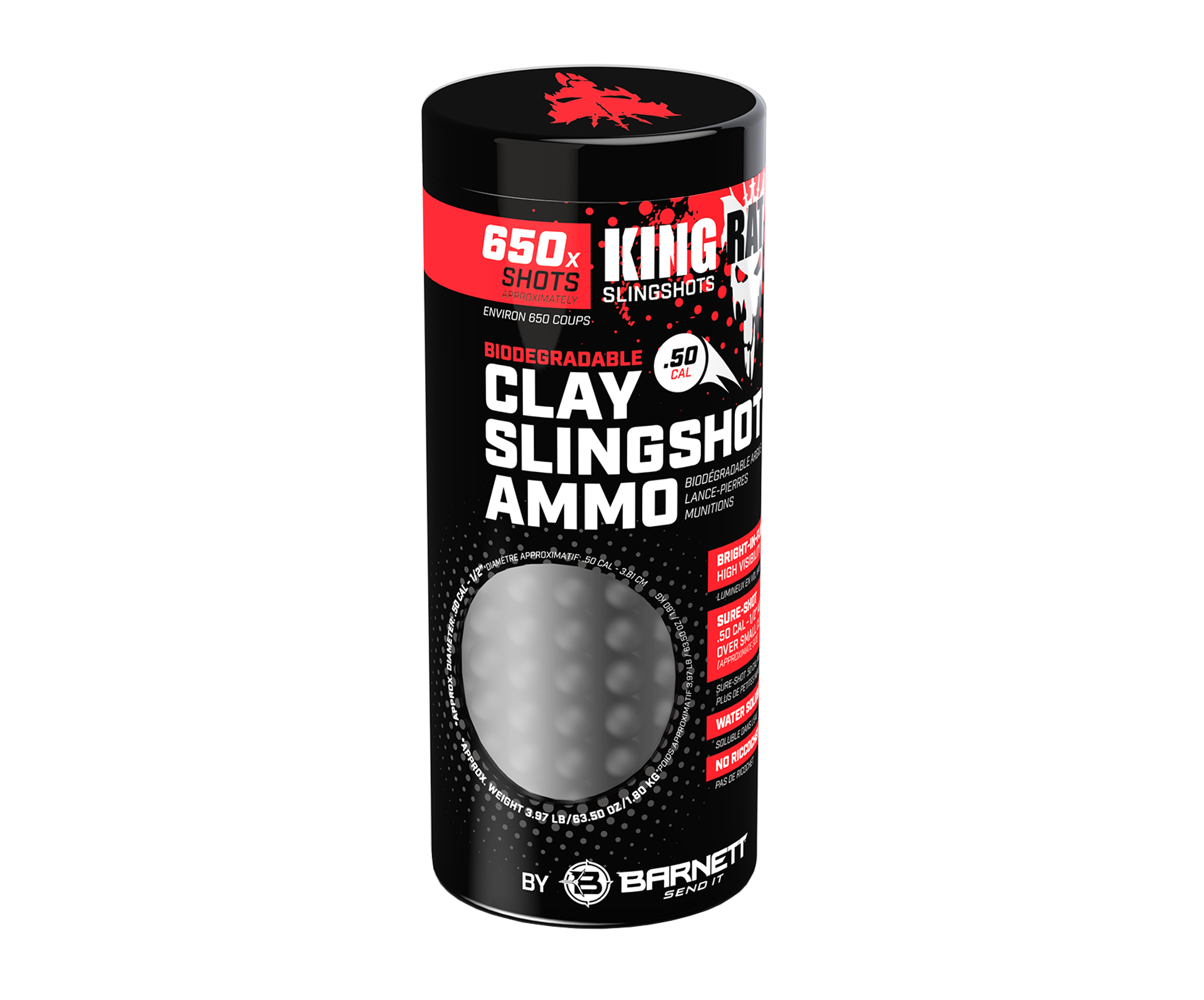 Clay Slingshot Ammo