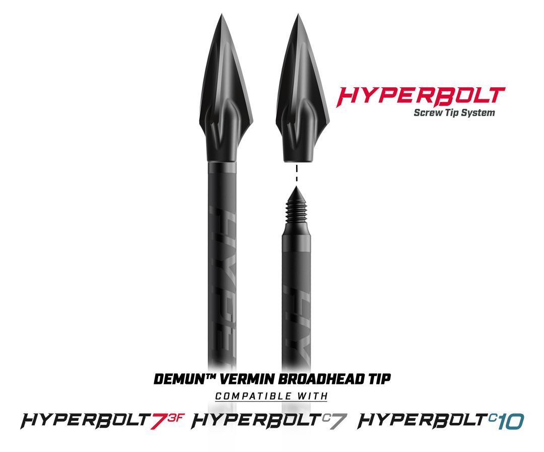 Demun Helical Broadhead 12 pack