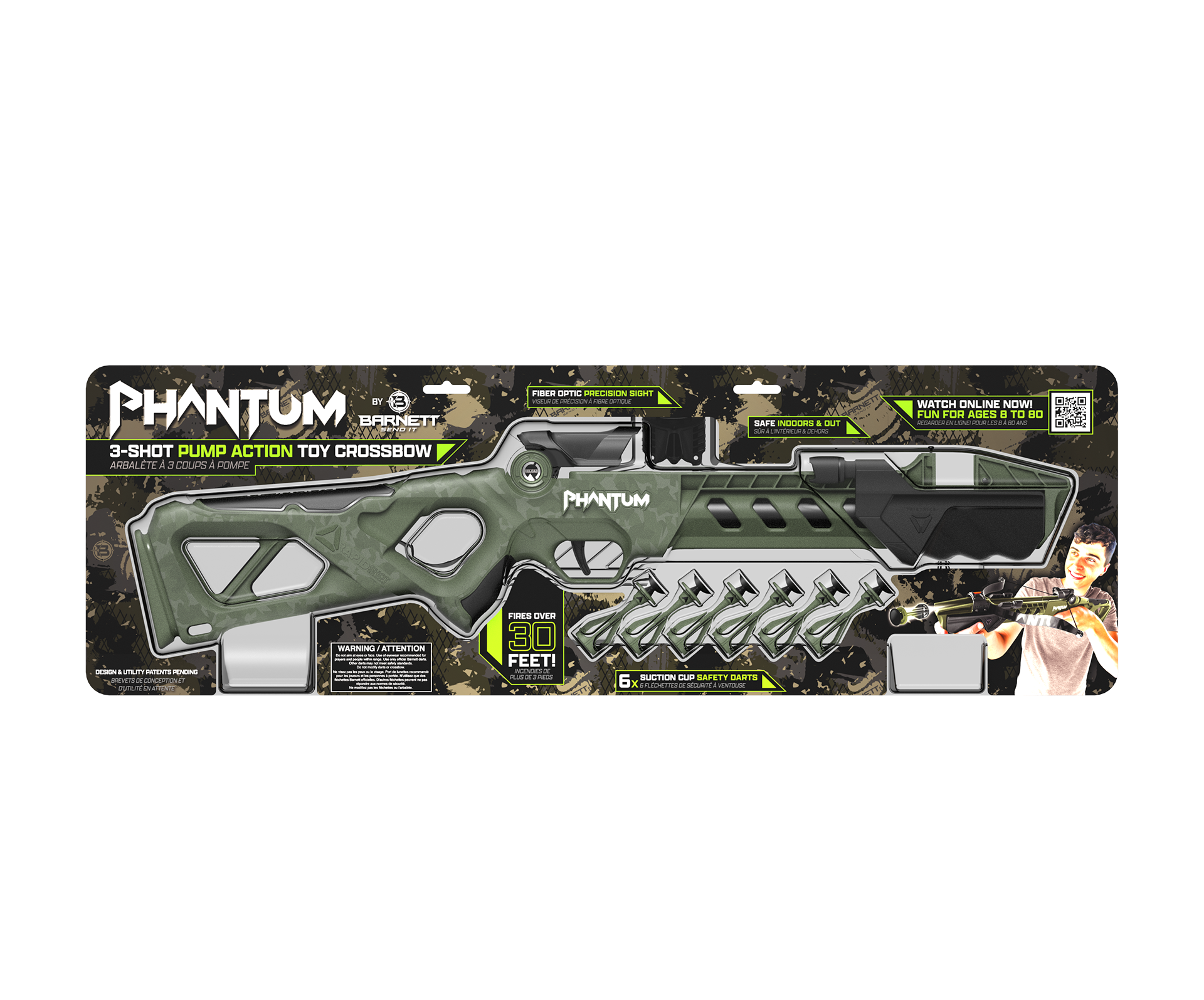 Phantum™ Toy Crossbow Green