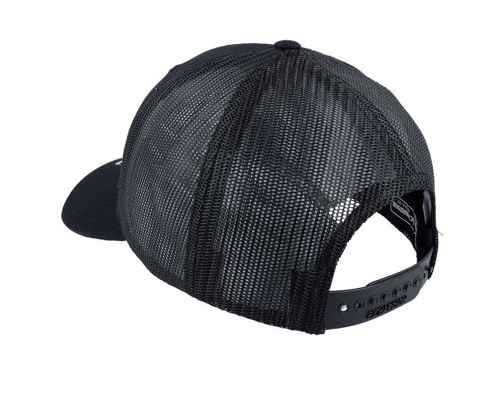 Barnett Leather Patch Hat Black - Barnett Outdoors