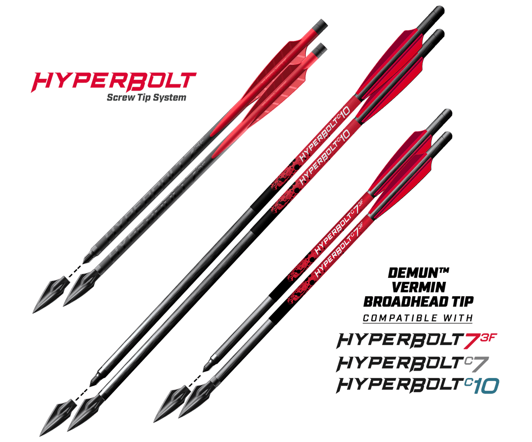 Demun Helical Broadhead 12 pack - Barnett Outdoors