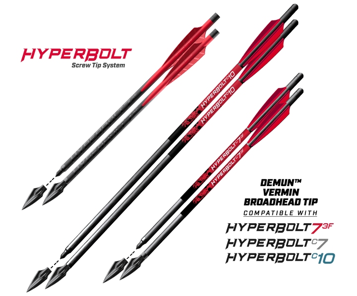 Demun Helical Broadhead 12 pack - Barnett Outdoors