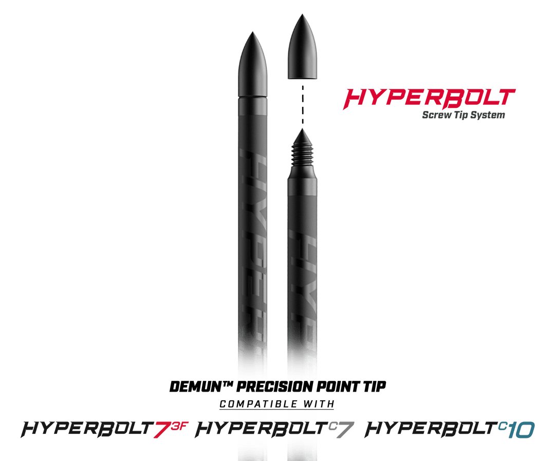 Demun Precision Point Tips 12 pack - Barnett Outdoors
