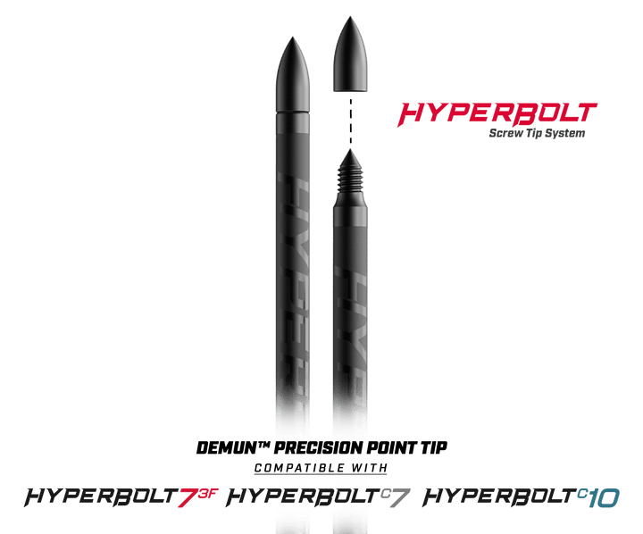 Demun Precision Point Tips 12 pack - Barnett Outdoors
