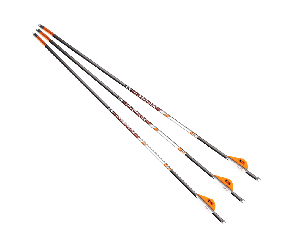 Hyperflite™ 22" Arrow - 3 Pack ORANGE/WHITE - Barnett Outdoors